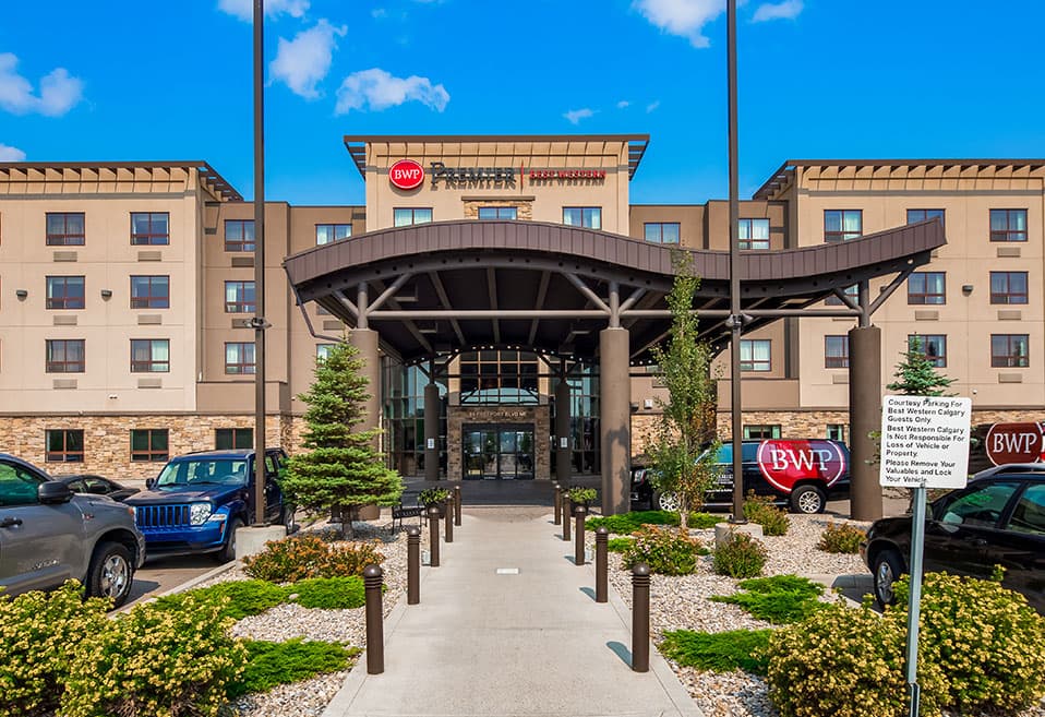 Hotel property with secure network